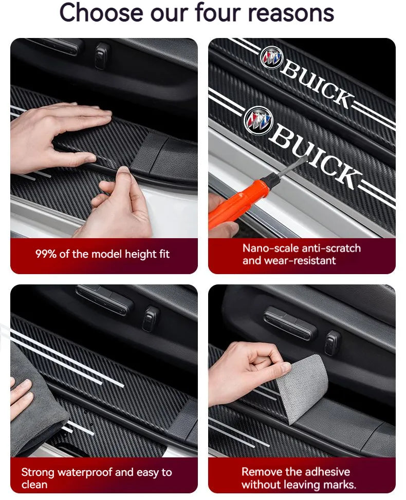 Carbon Auto Stickerset