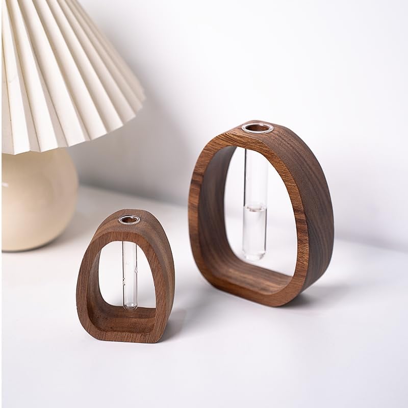 Luxueuze Houten Vaas