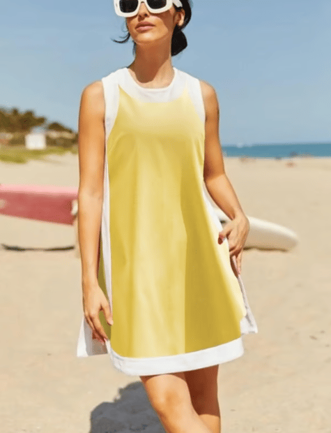 Dames 2-delige Set – Top + Rok & Short met Zakken