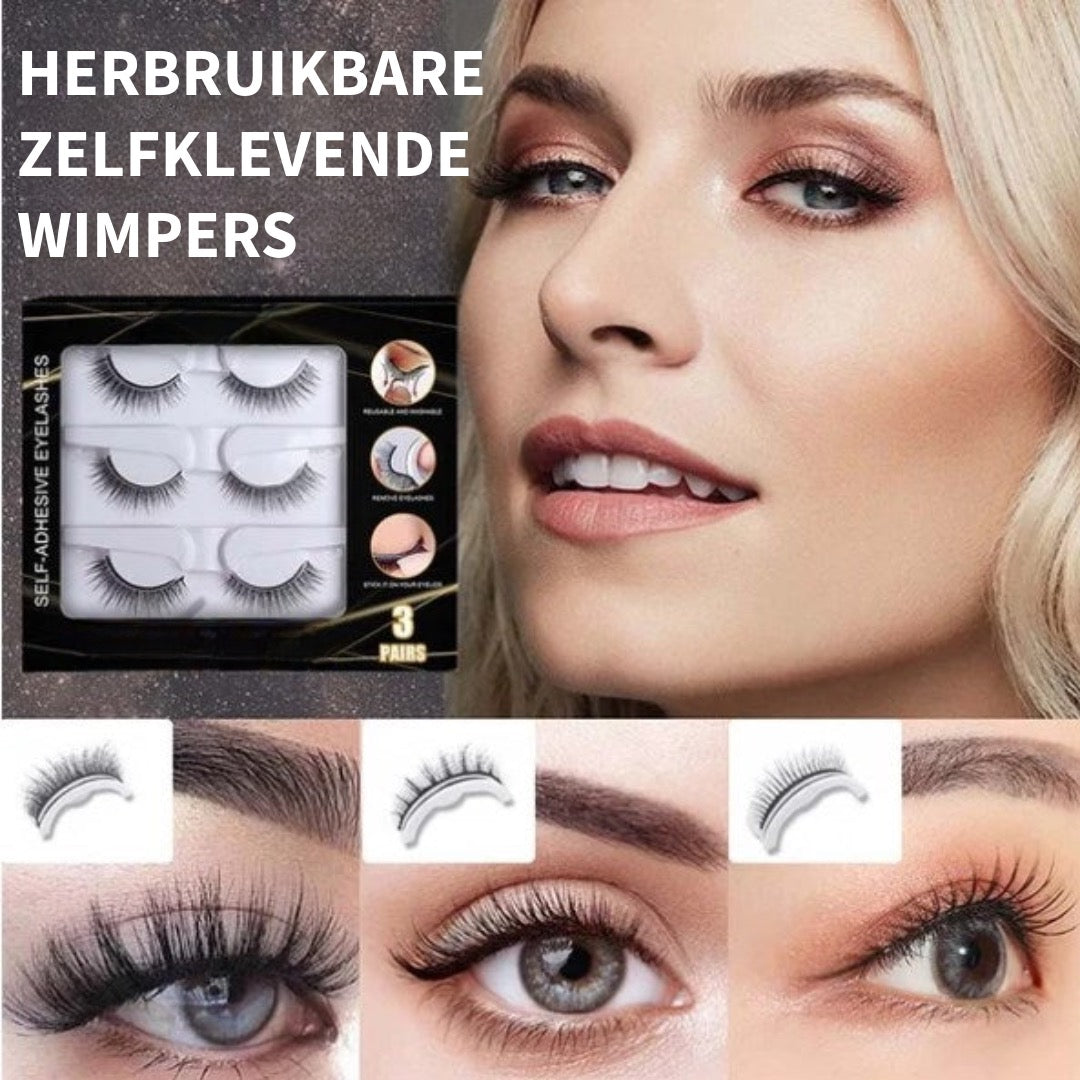 Herbruikbare Zelfklevende Wimpers