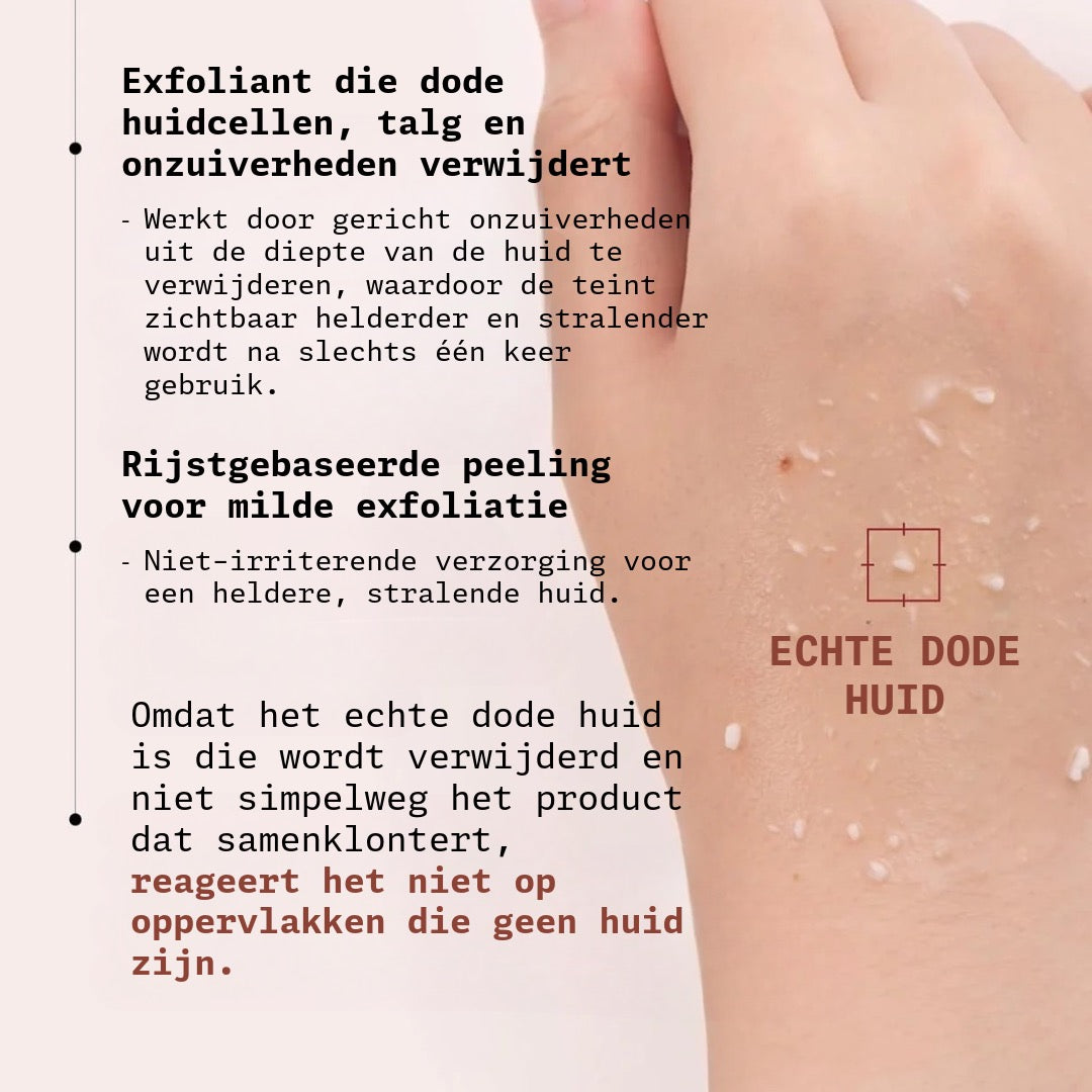 Exfoliërende Rijstpeeling Duo