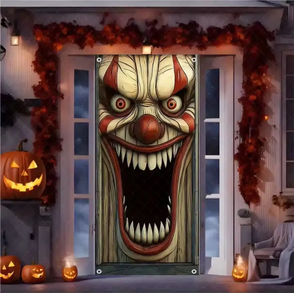 Halloween Deurdecoratie