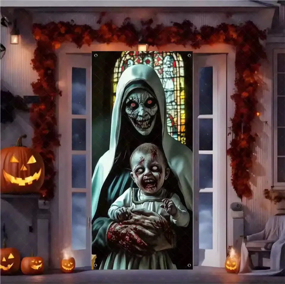 Halloween Deurdecoratie