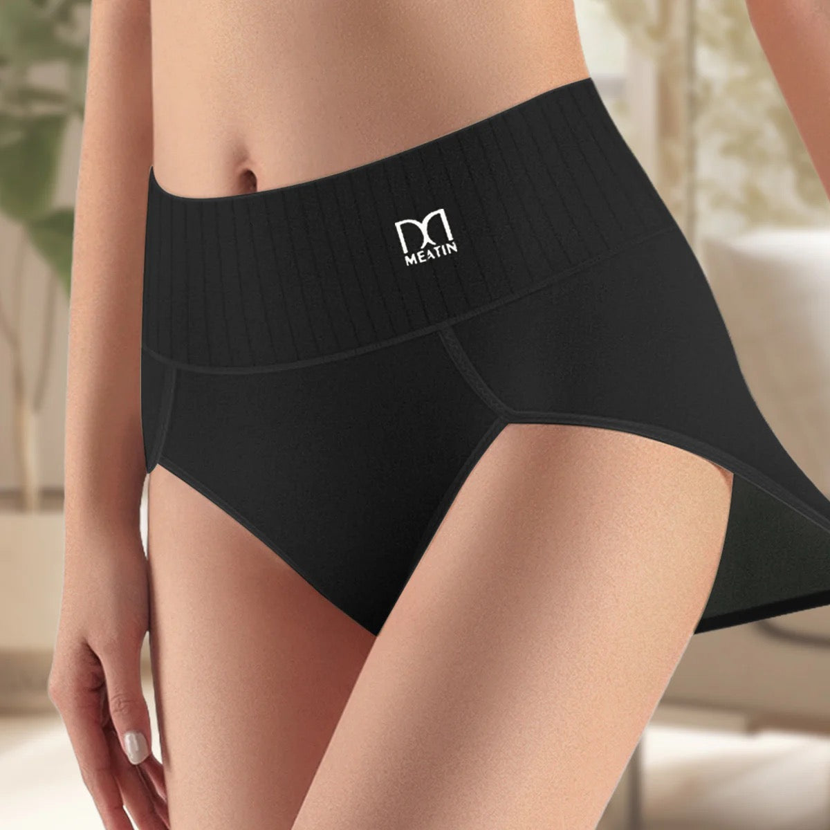Ademend & Comfortabel Hoge Taille Slips met Buiksteun