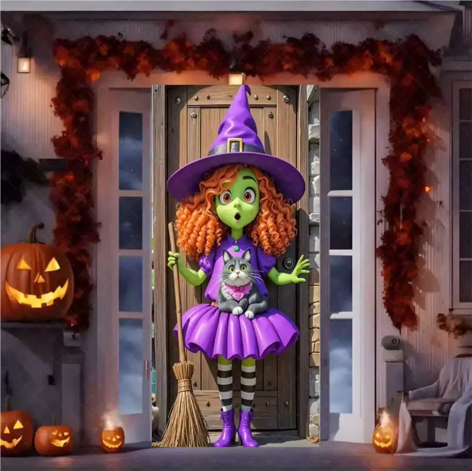 Halloween Deurdecoratie
