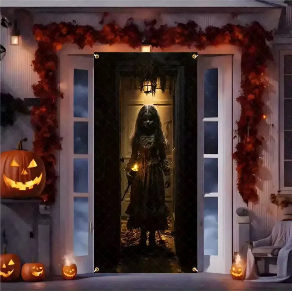 Halloween Deurdecoratie