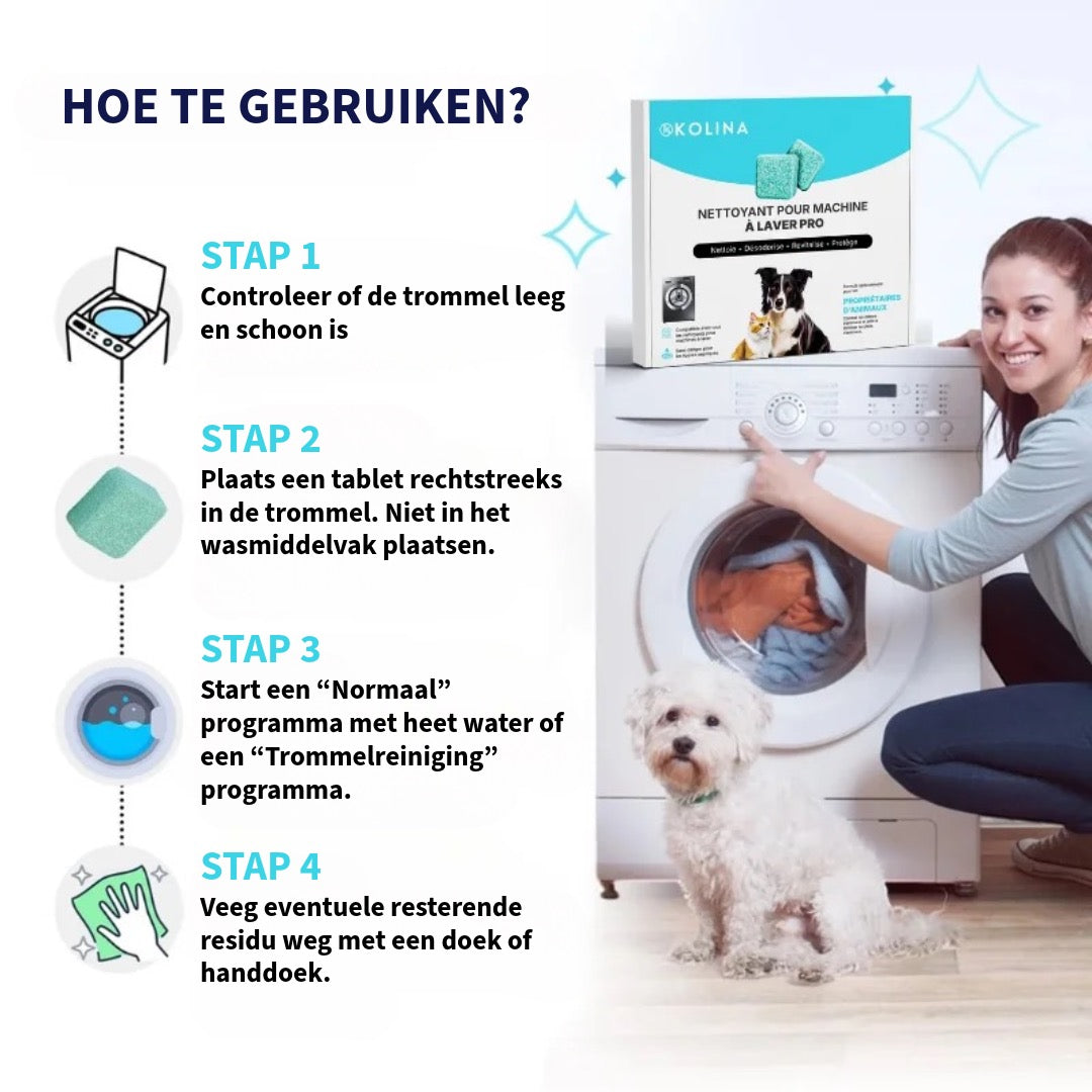 Detox Wasmachine Tabletten