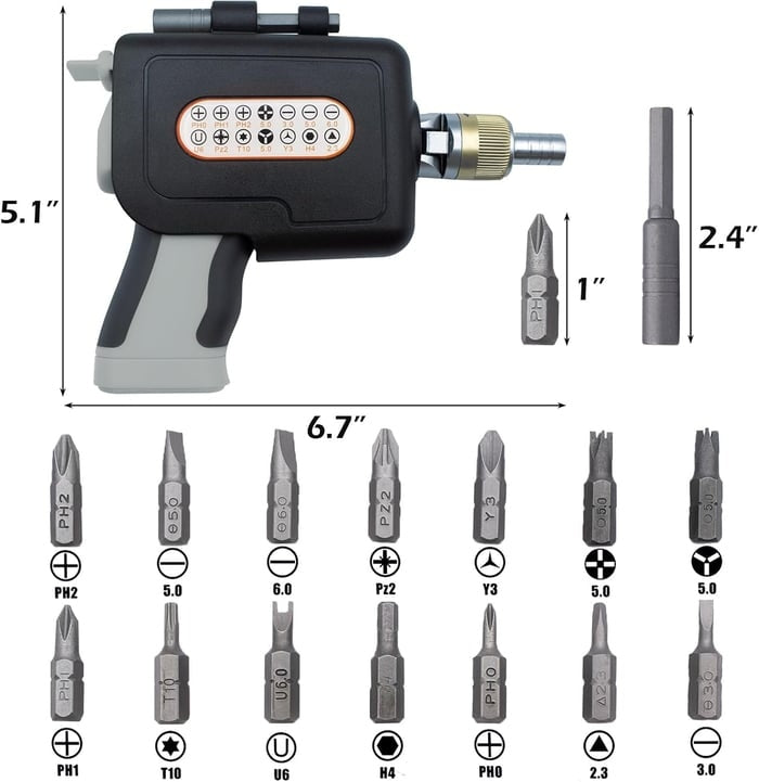 Professionele 16-in-1 Schroevendraaier Set