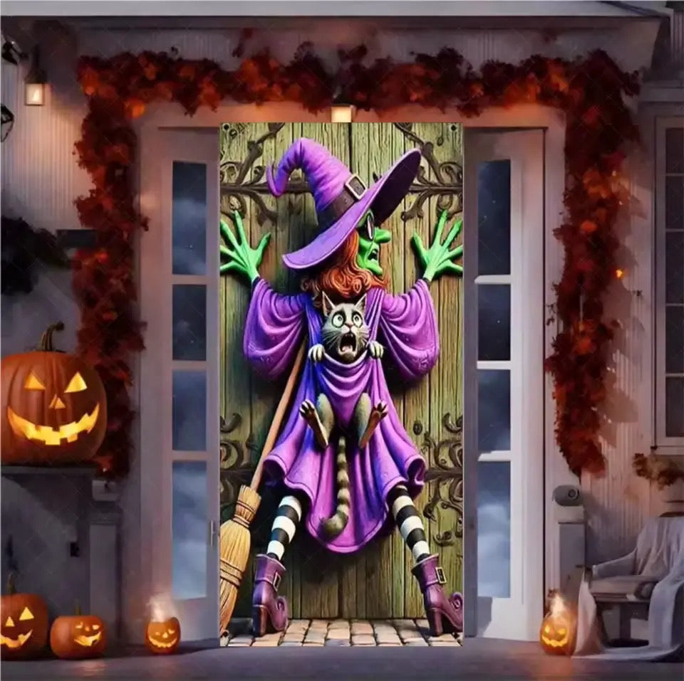 Halloween Deurdecoratie