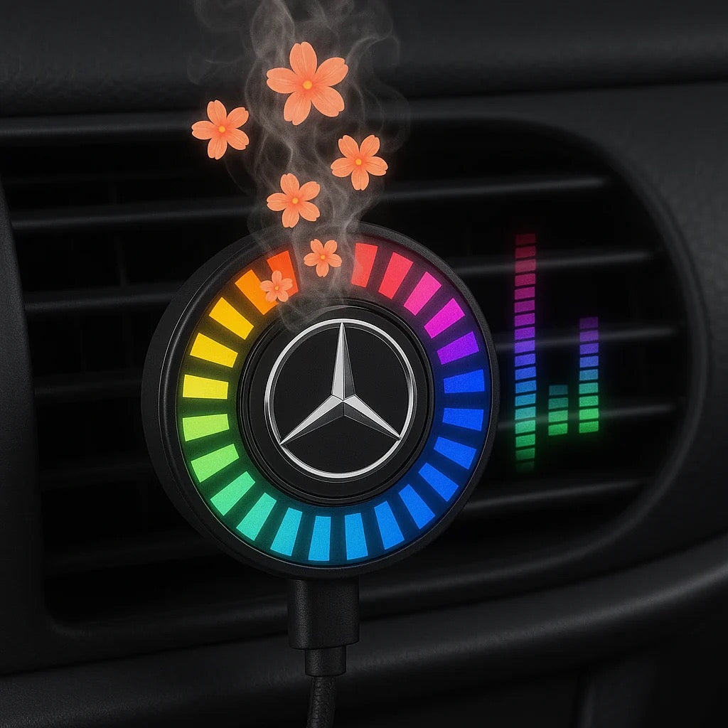 Muzikaal ritme LED-Autolampje Geurverfrisser