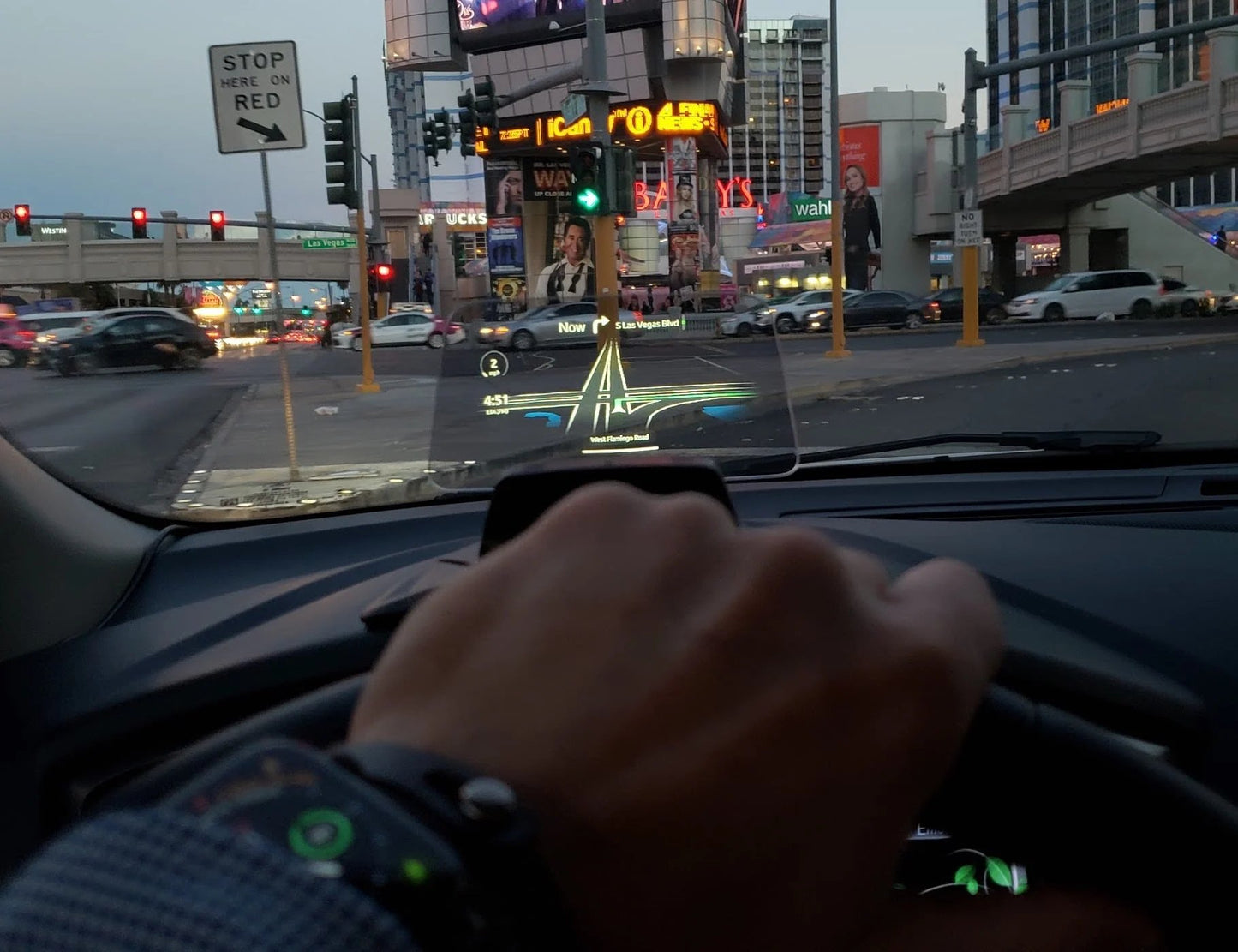 Navigatie-Glass™ | Head-up display