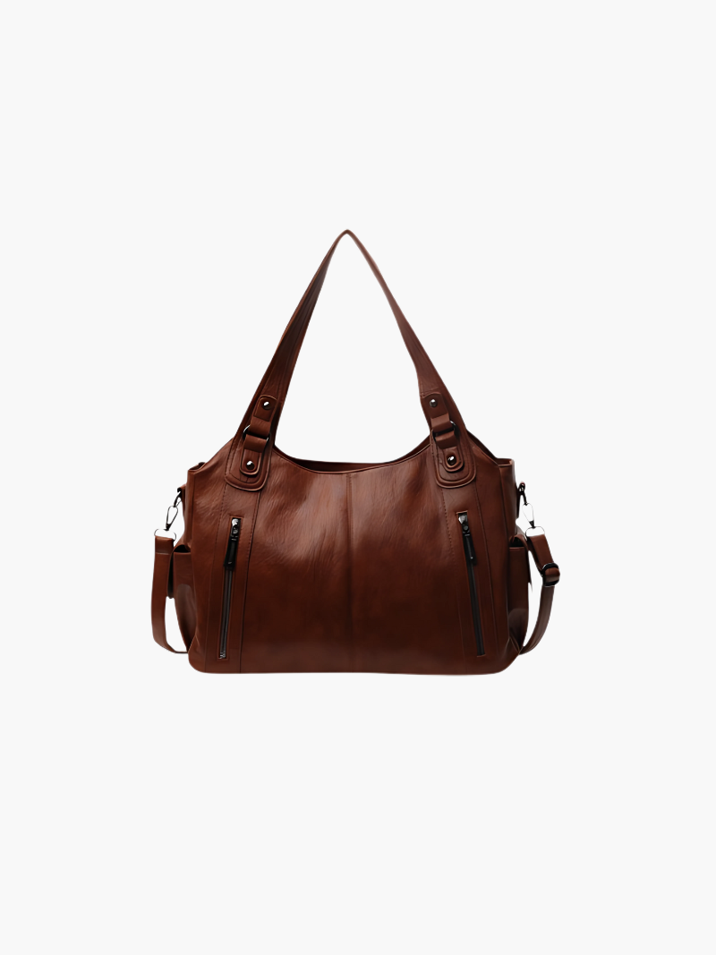 Vintage Lederen Handtas