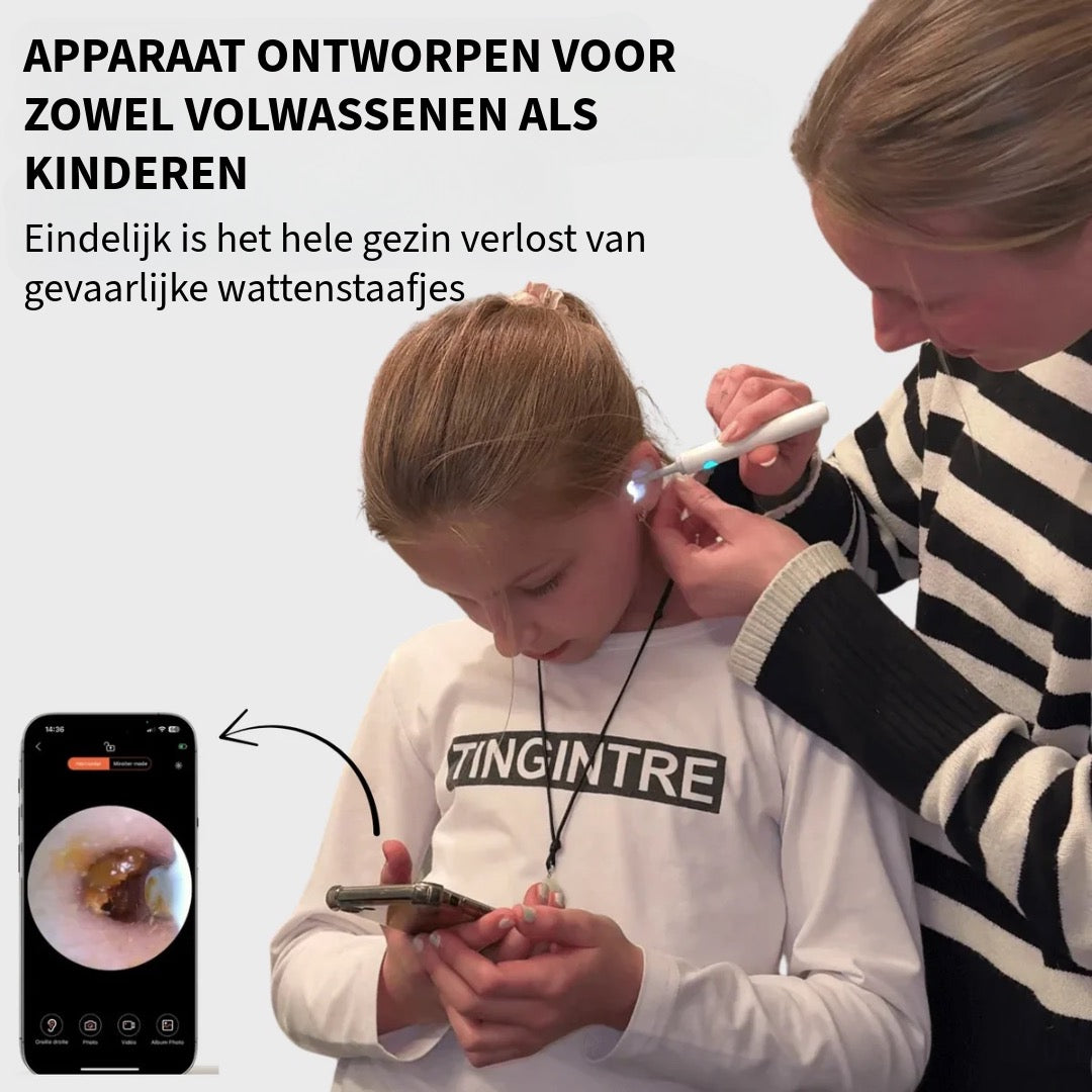 Professionele Digitale Oorsmeer verwijderaar