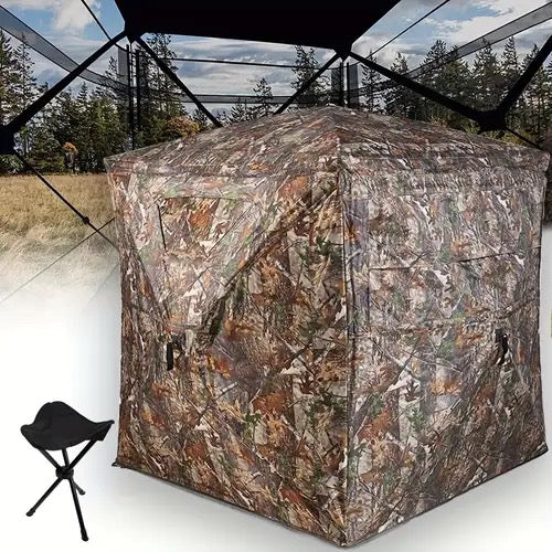 Professionele Camouflagetent - 147 x 147 x 164 cm