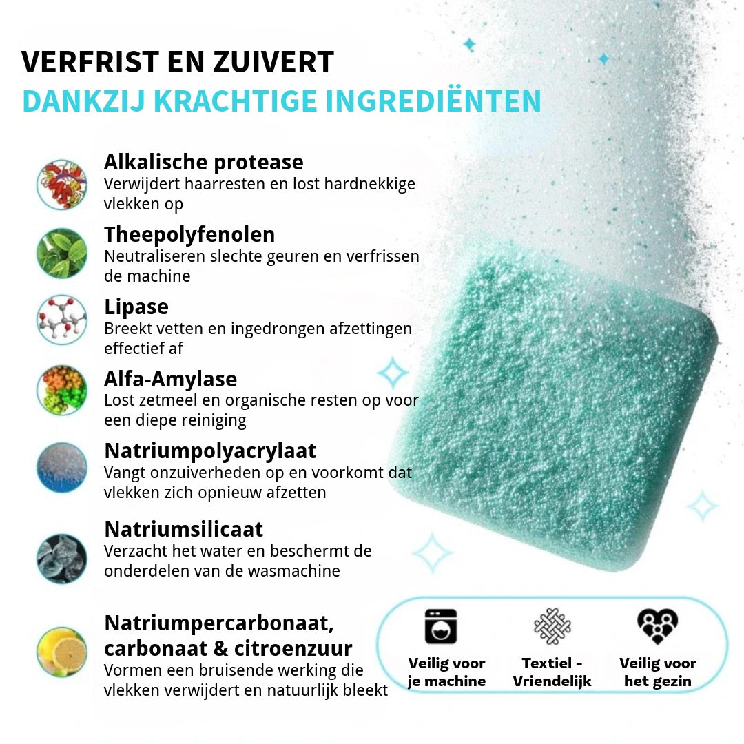 Detox Wasmachine Tabletten