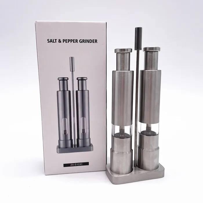 Roestvrij Stalen Peper & Zout Set