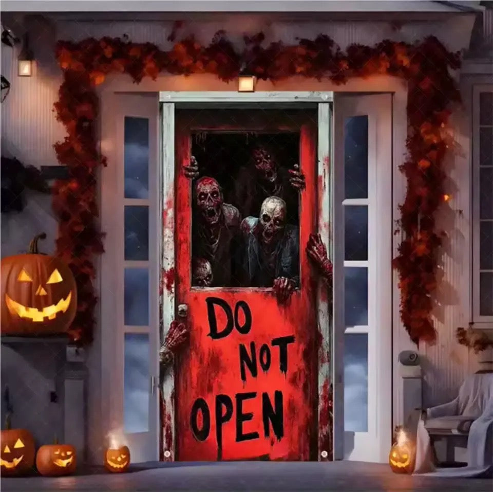 Halloween Deurdecoratie