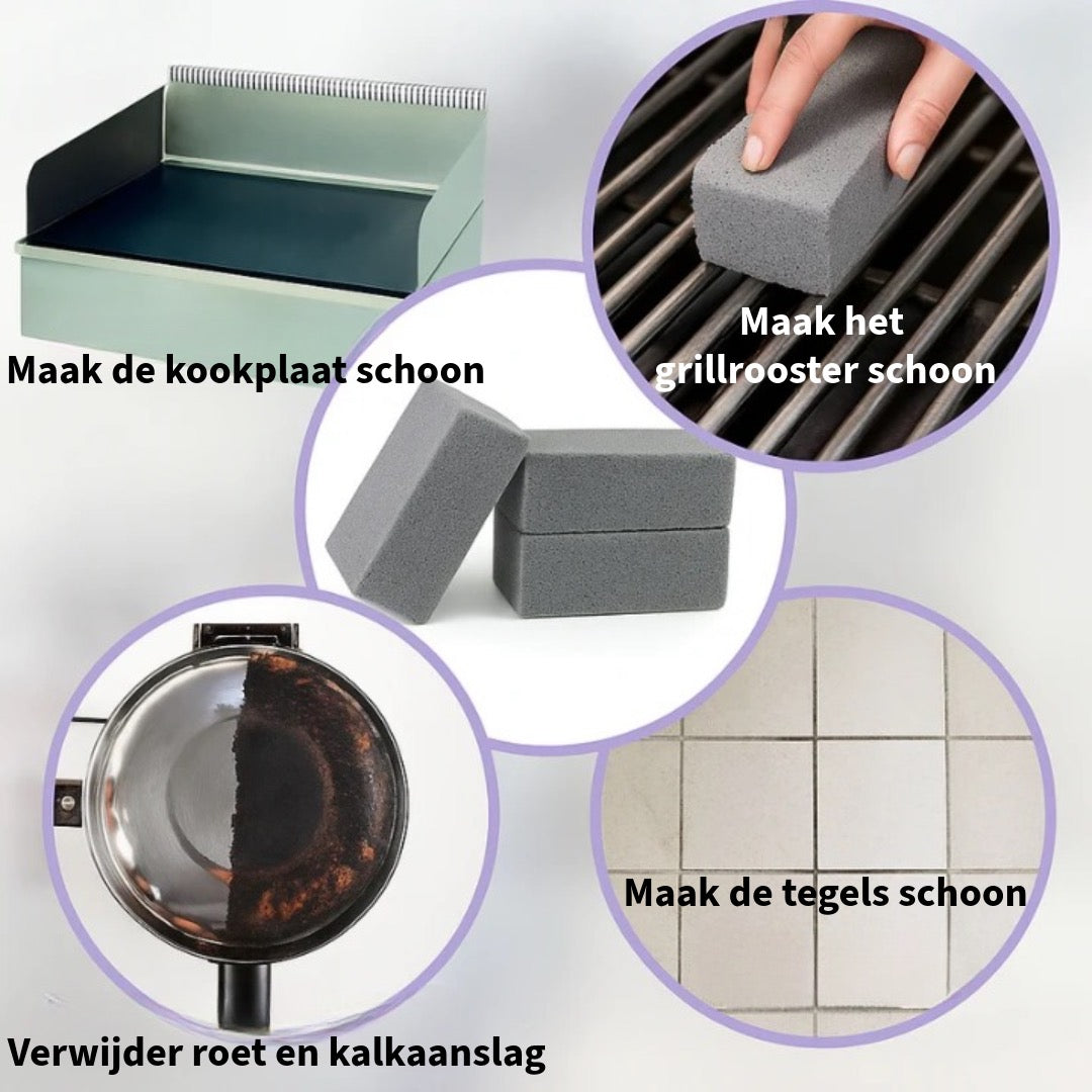 GrillMaster™ Reinigingssteen - Zonder Chemicaliën