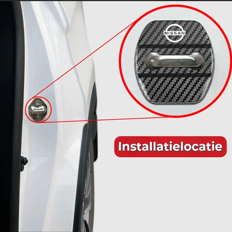 Luxe Autodeurslot Beschermpads | 4 Stuks