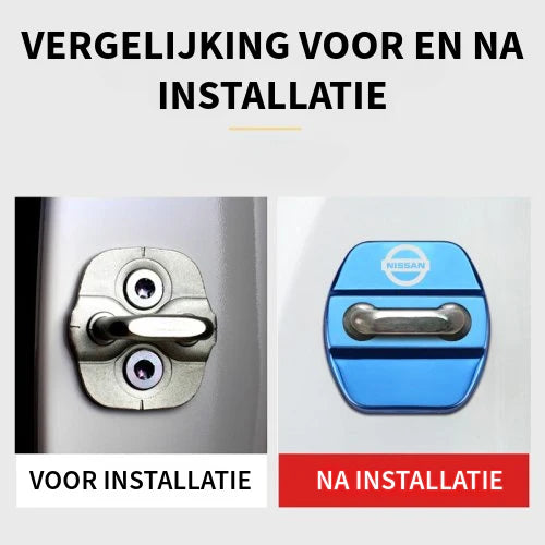 Luxe Autodeurslot Beschermpads | 4 Stuks