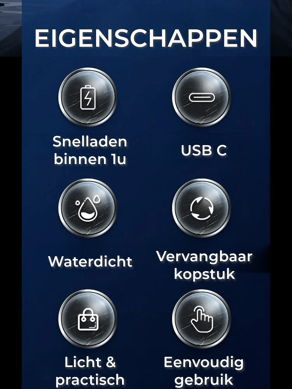 Luxe Compact Scheerapparaat