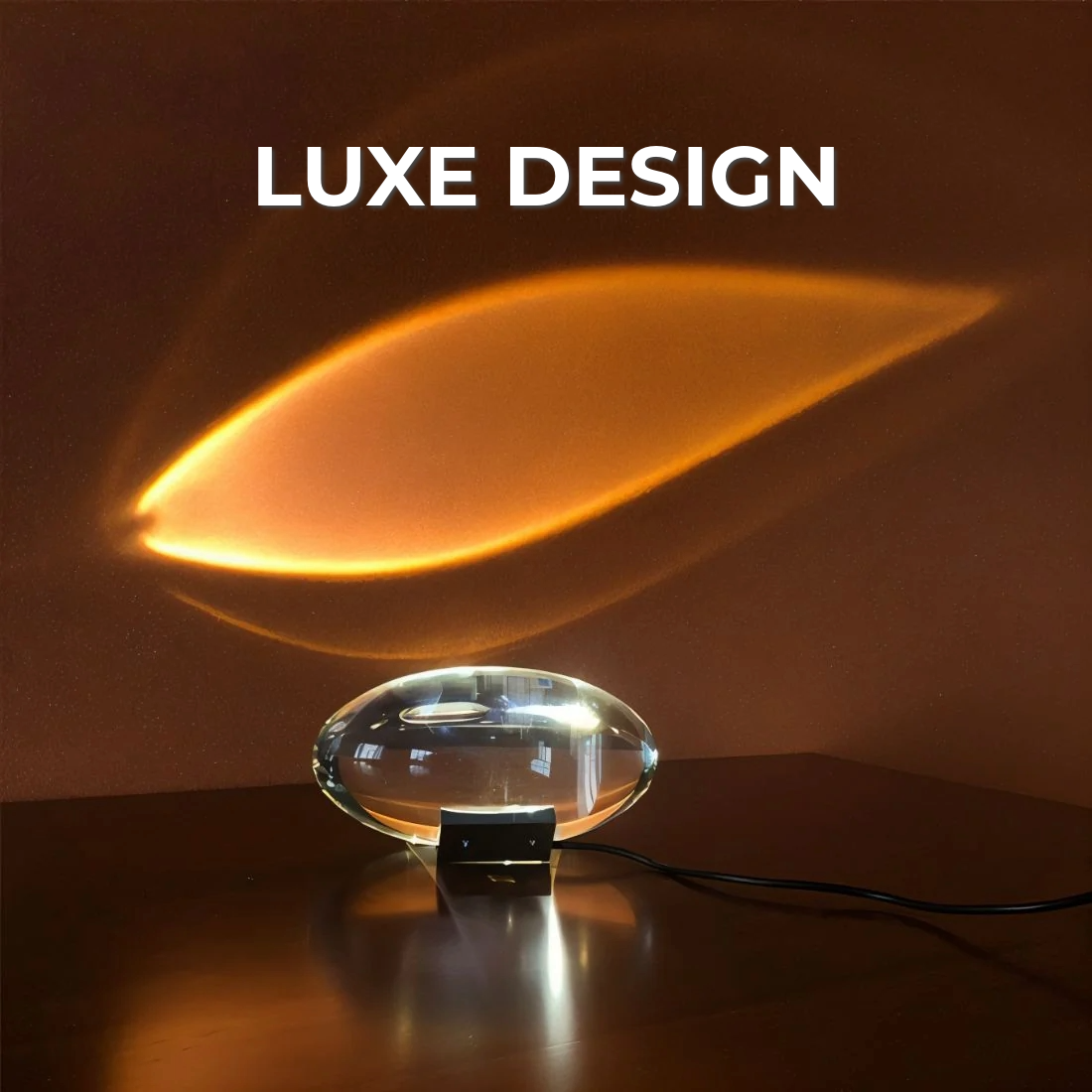 Kristallen Prisma Lamp