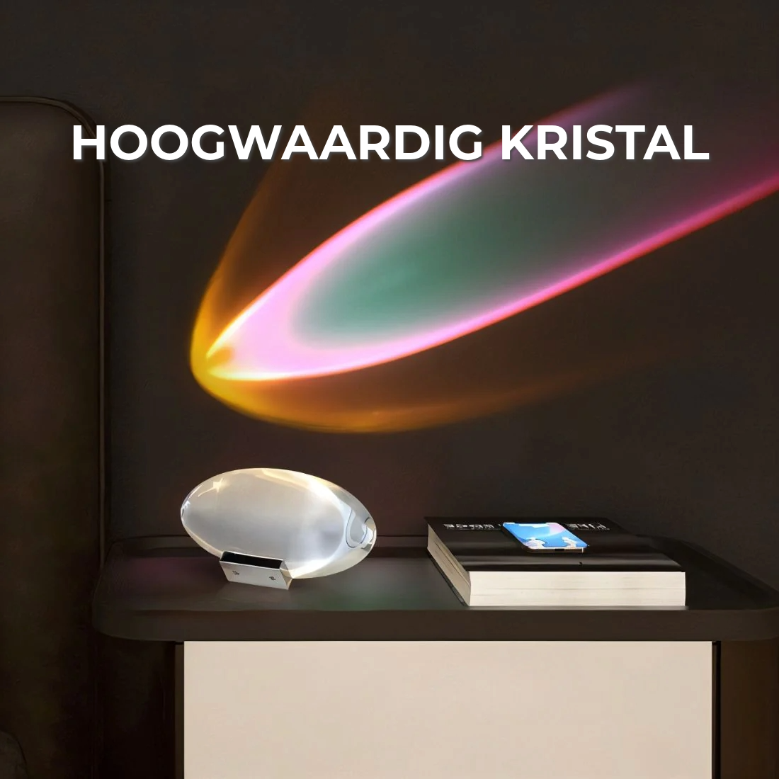Kristallen Prisma Lamp