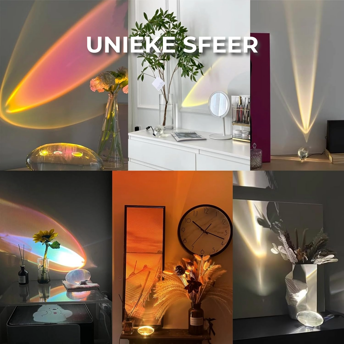 Kristallen Prisma Lamp