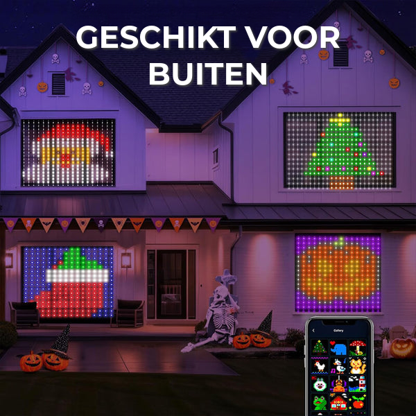 Smart LED Gordijn