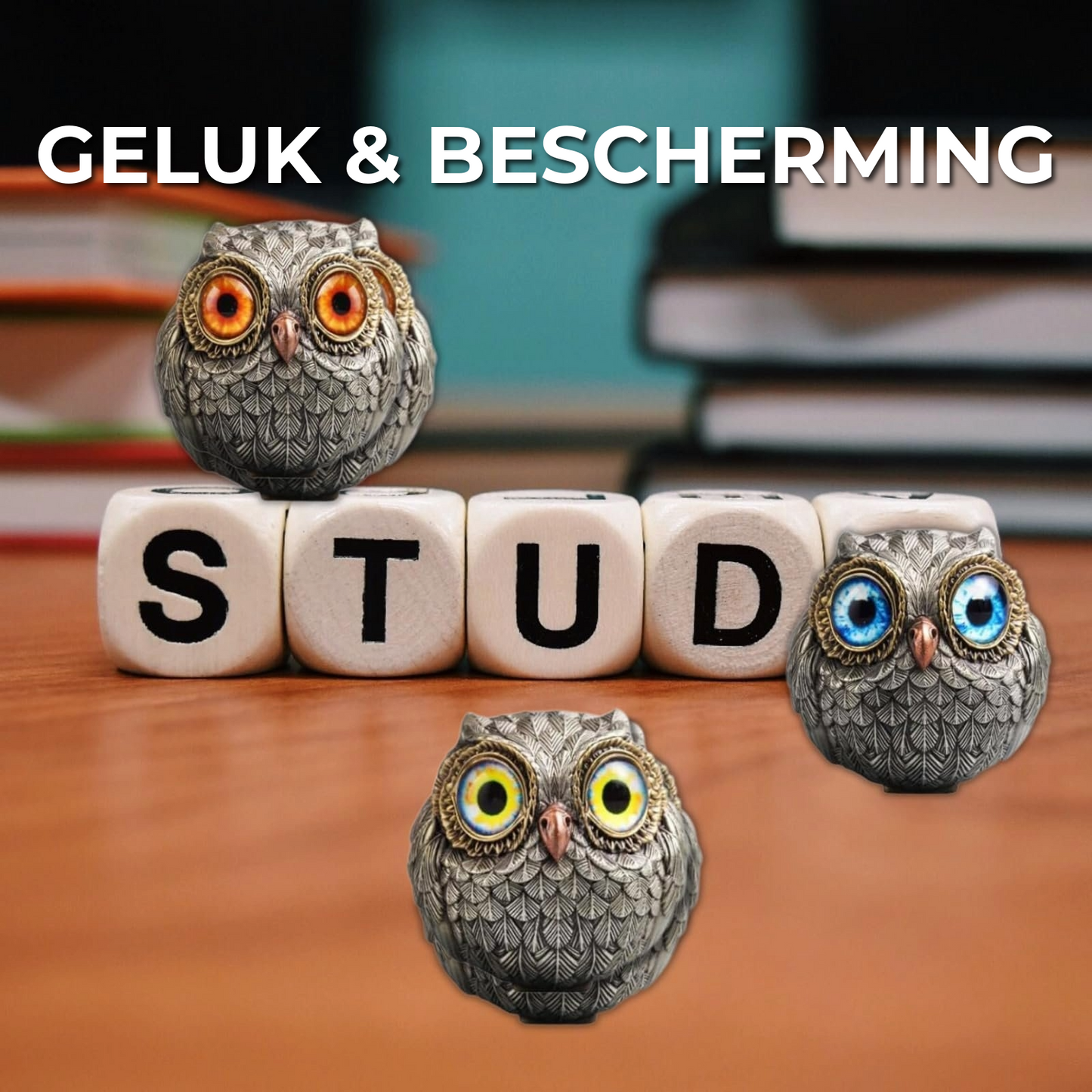 Geluksbrenger Uil | 3cm x 3cm