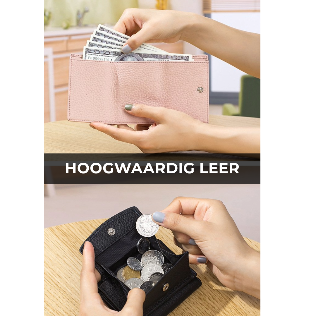 RFID Lederen Portemonnee