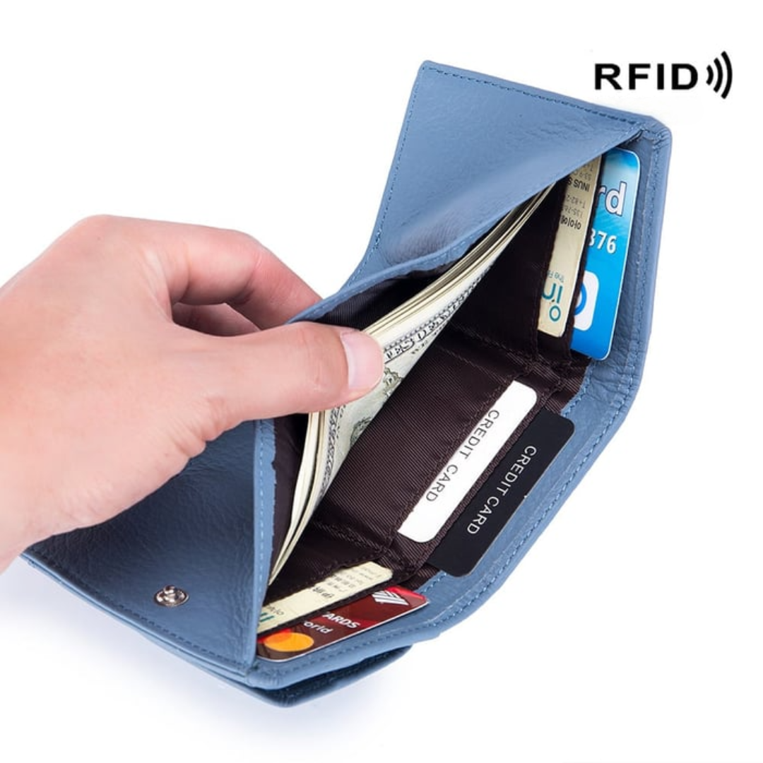 RFID Lederen Portemonnee