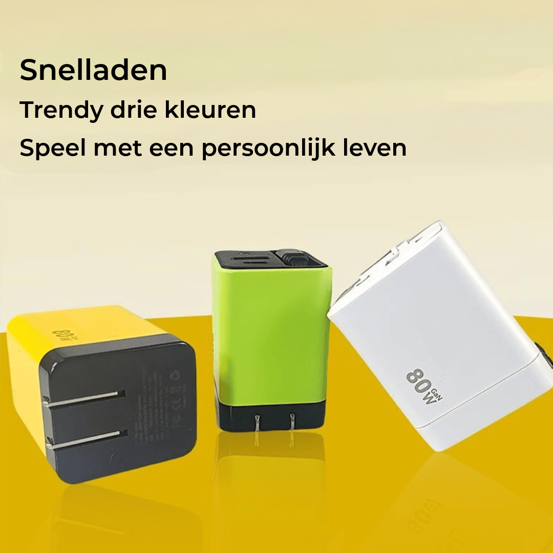 3-In-1 Oplader