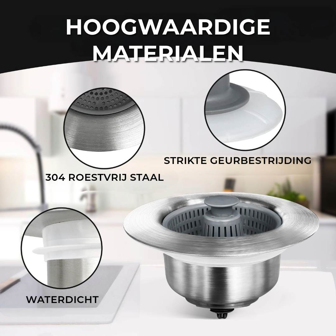3-in-1 Gootsteenfilter