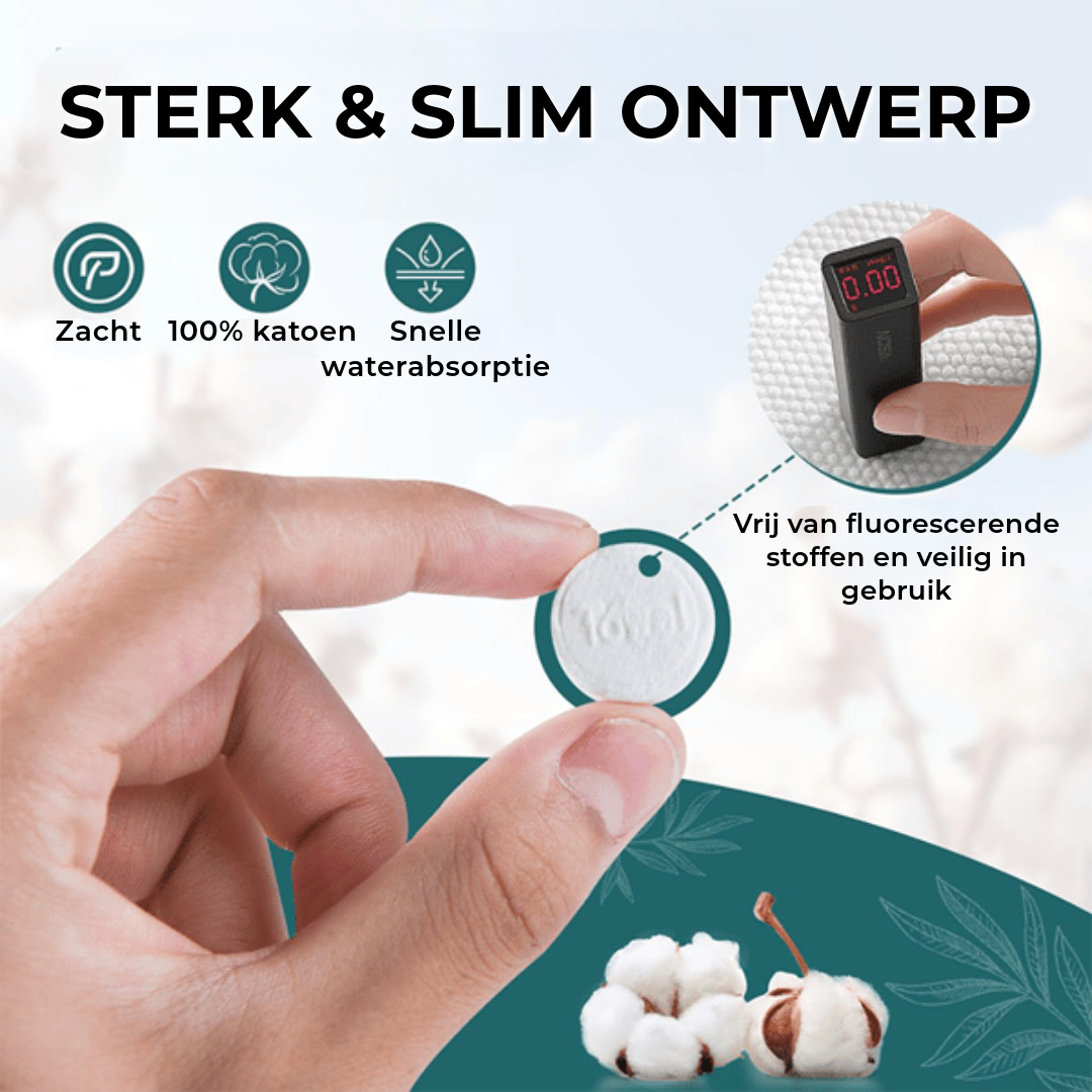 Gecomprimeerde Handdoek Tabletten