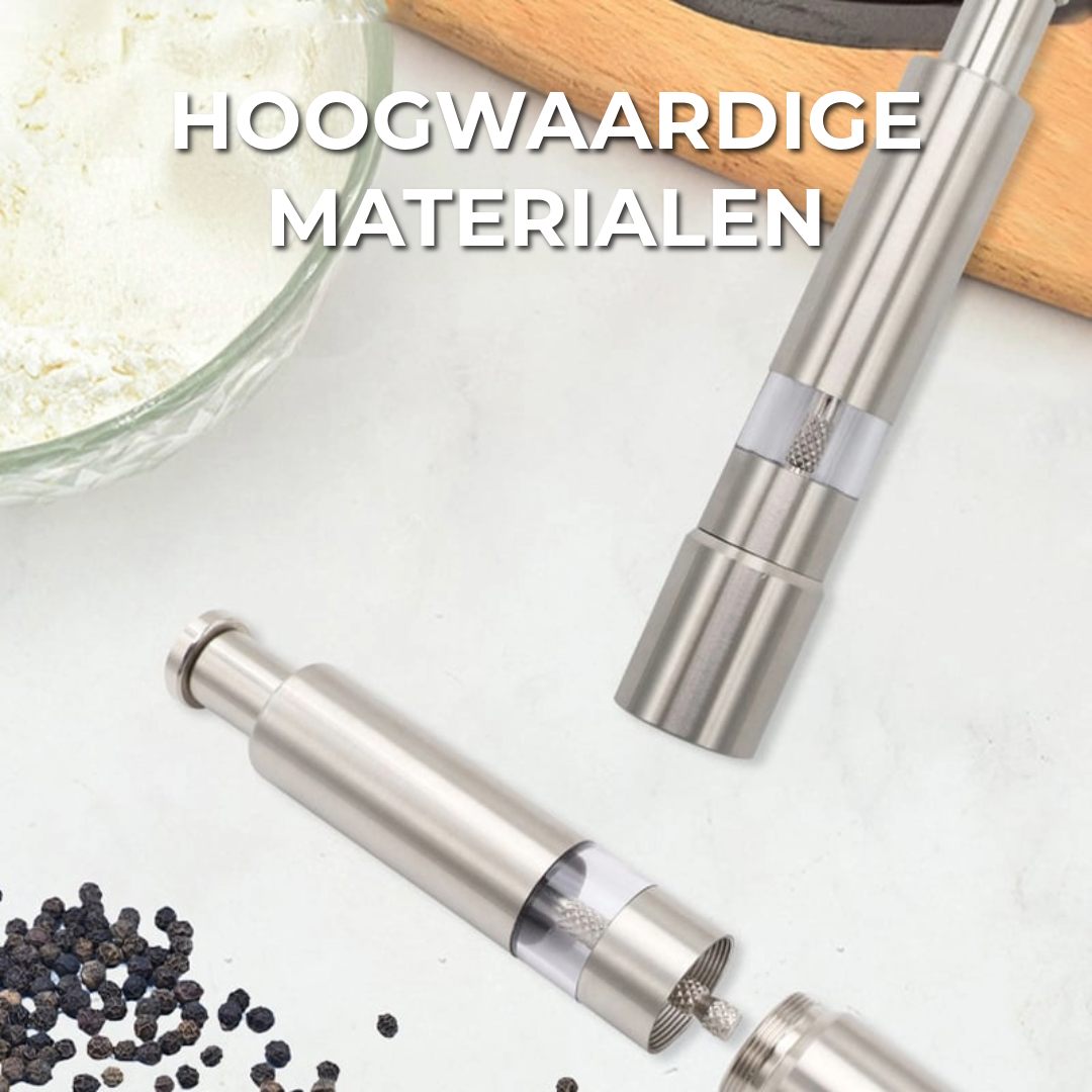 Roestvrij Stalen Peper & Zout Set