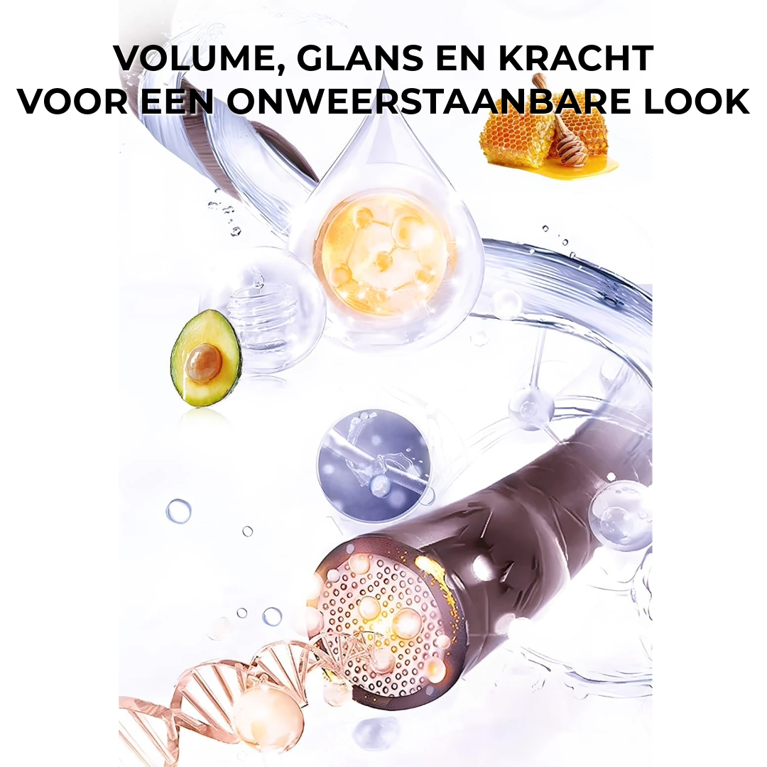 Lila Keratine Haarmasker