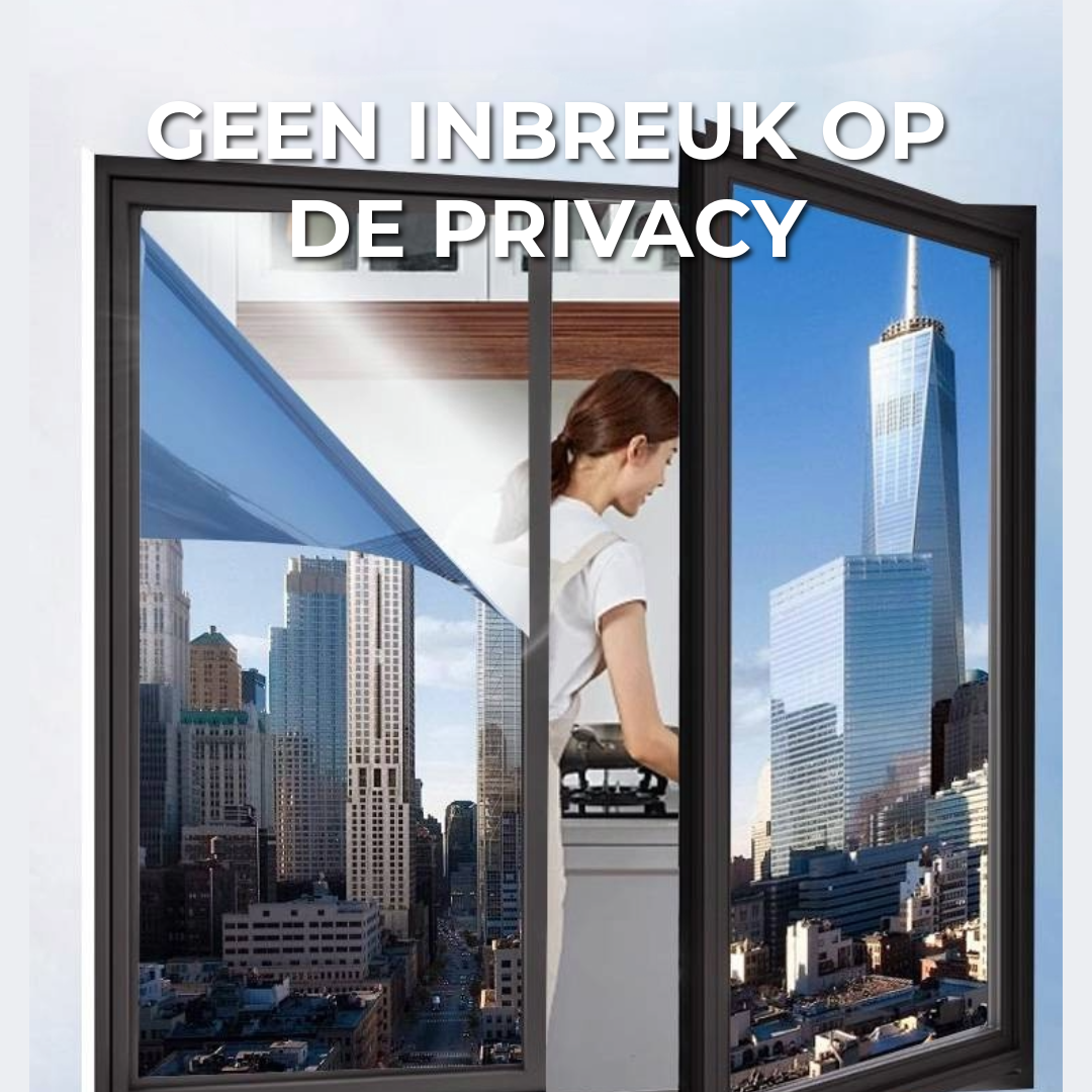 Warmte-Isolerend Privacy Raambescherming