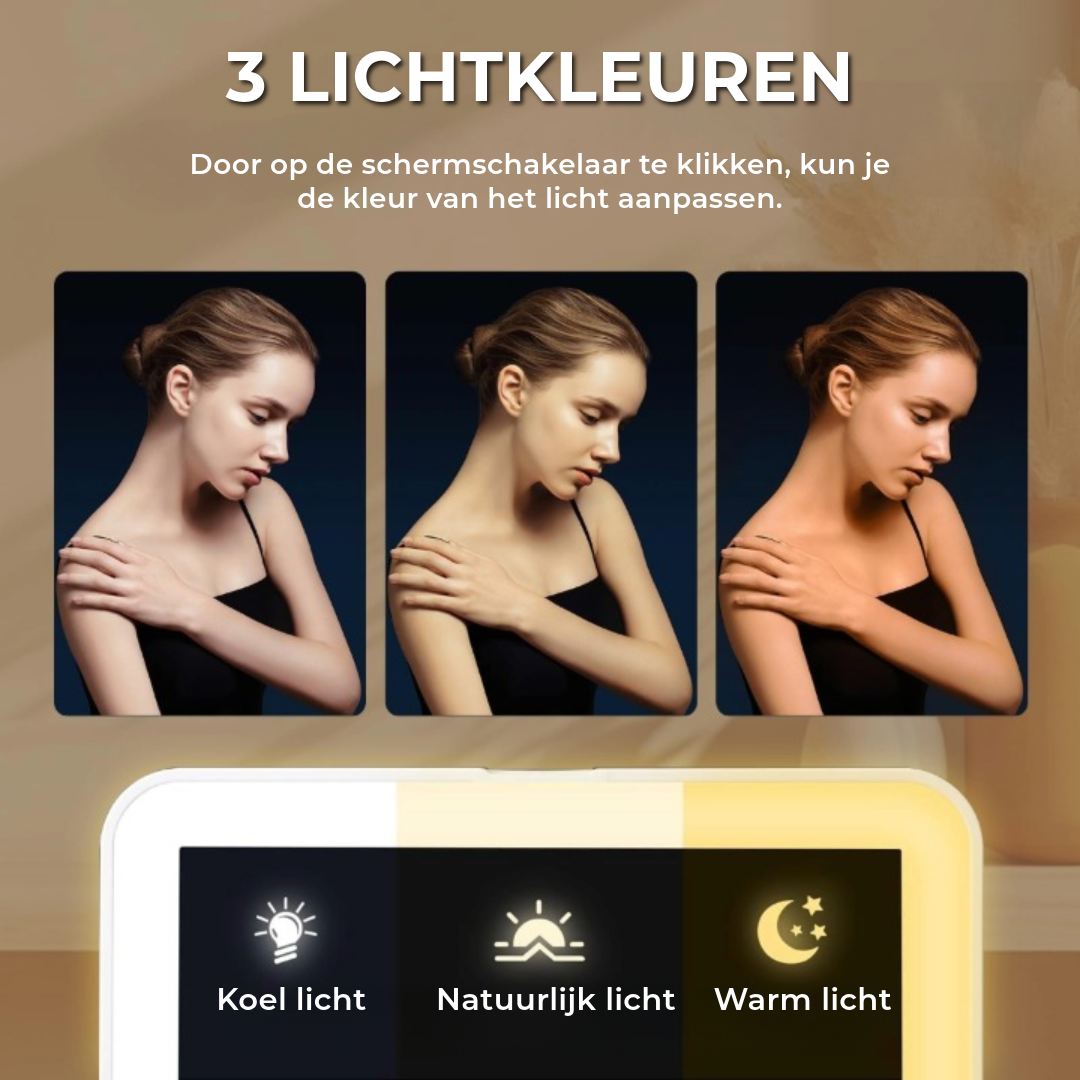 2-In-1 Make-Up Spiegel Case