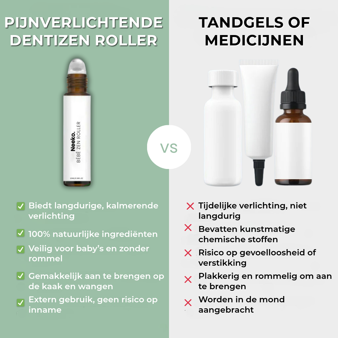 Pijnverlichtende Dentizen Roller