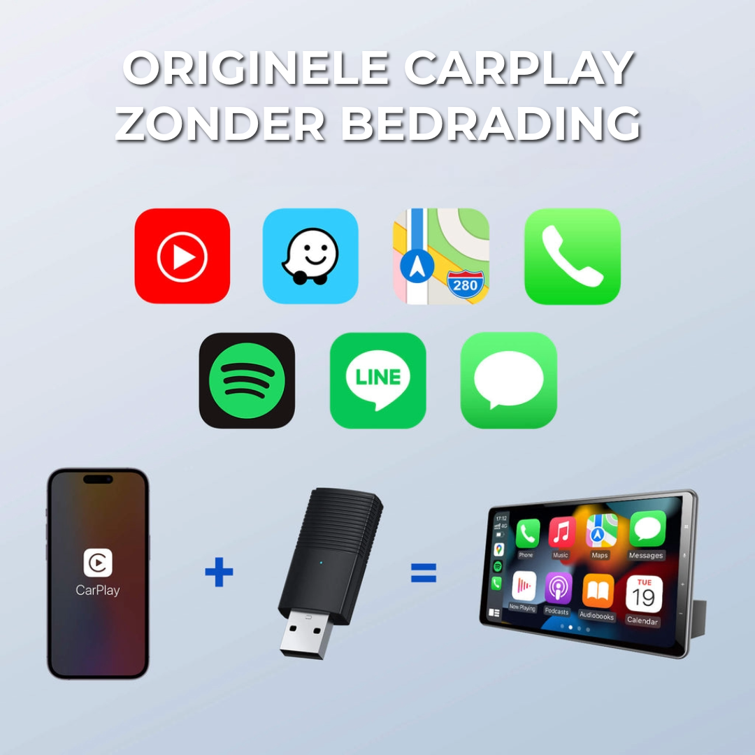Mini Draadloze CarPlay Adapter