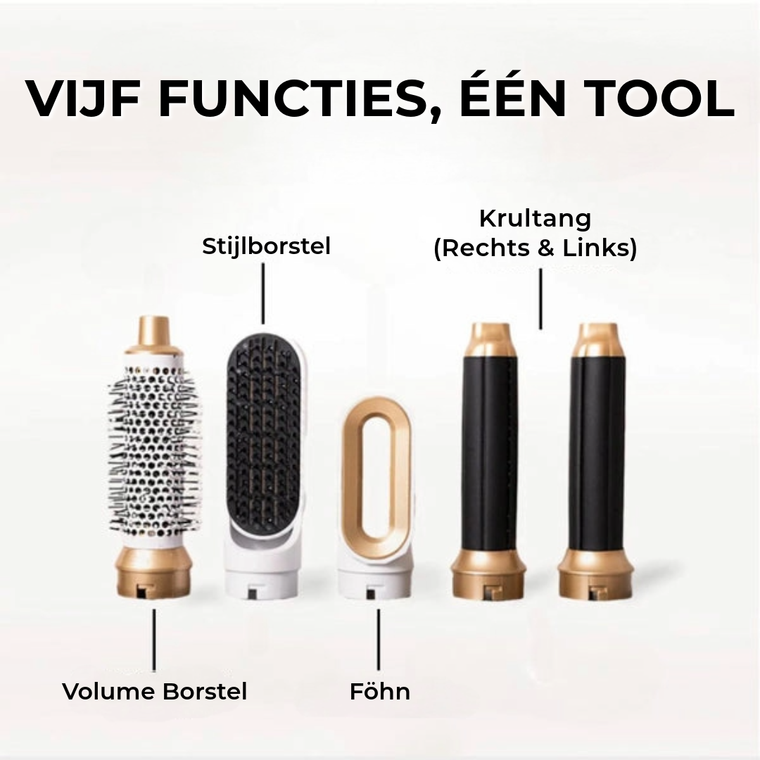 AirWrap™ | 5-1 Multifunctionele Haarstijler