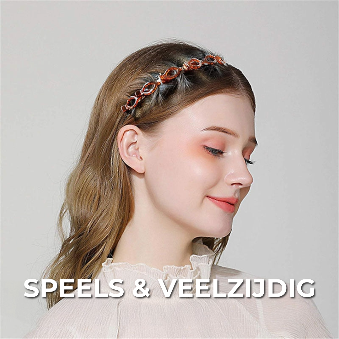 Dubbel Gelaagde Haarband