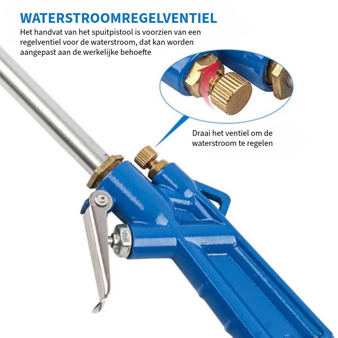 Blaaspistool op Perslucht