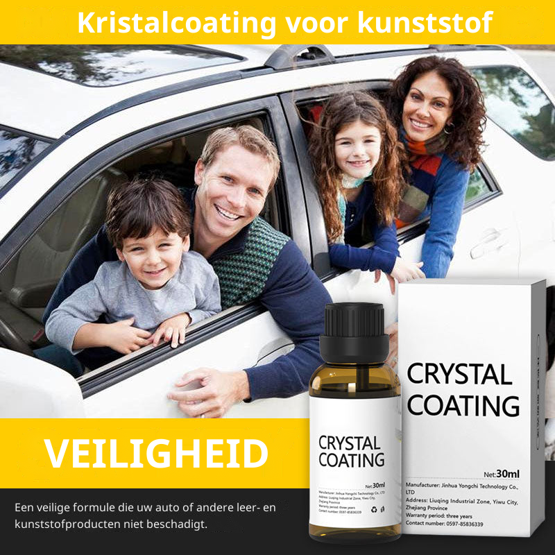 Kristalcoating voor kunststof