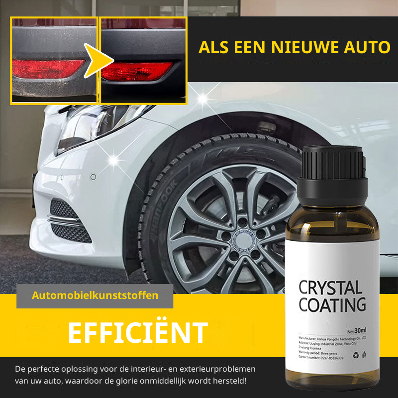 Kristalcoating voor kunststof