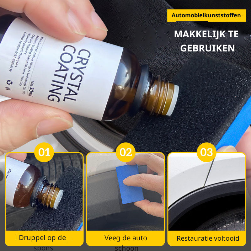 Kristalcoating voor kunststof