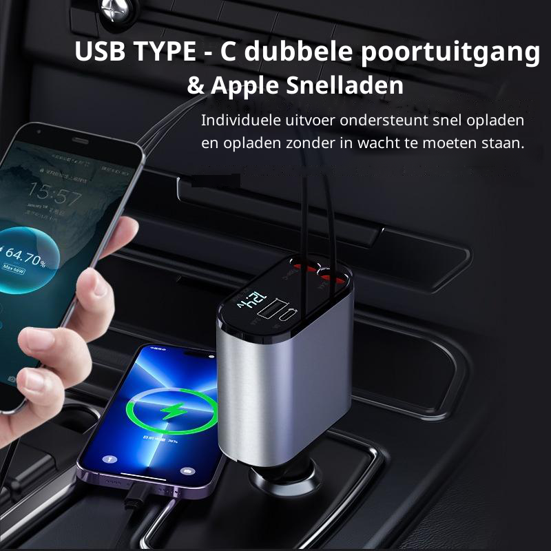 Smart™ | 4-in-1 Auto Lader