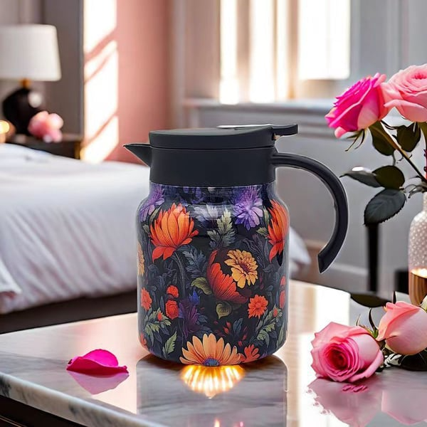 Luxe Retro Thermos Kan