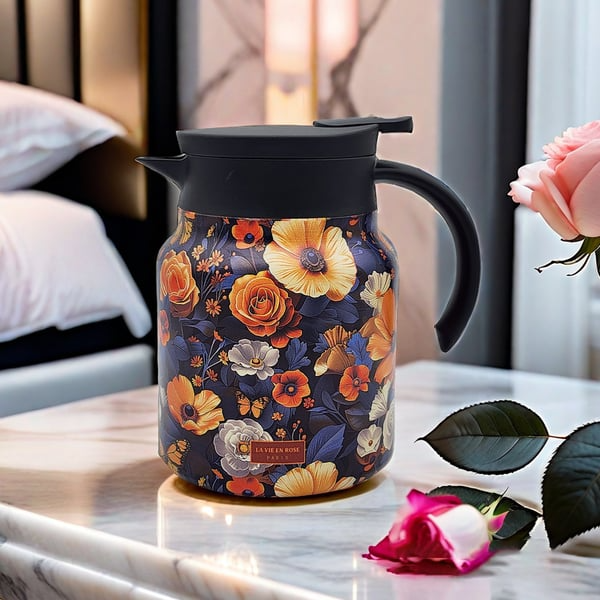 Luxe Retro Thermos Kan